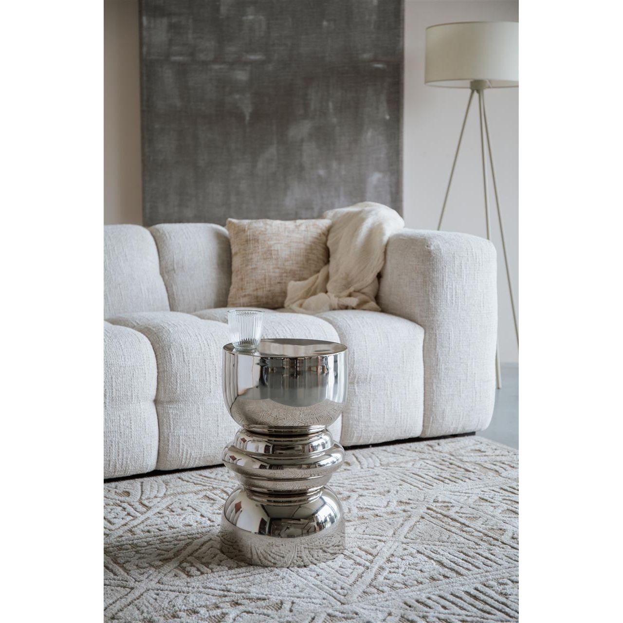 Sidetable kinga silver