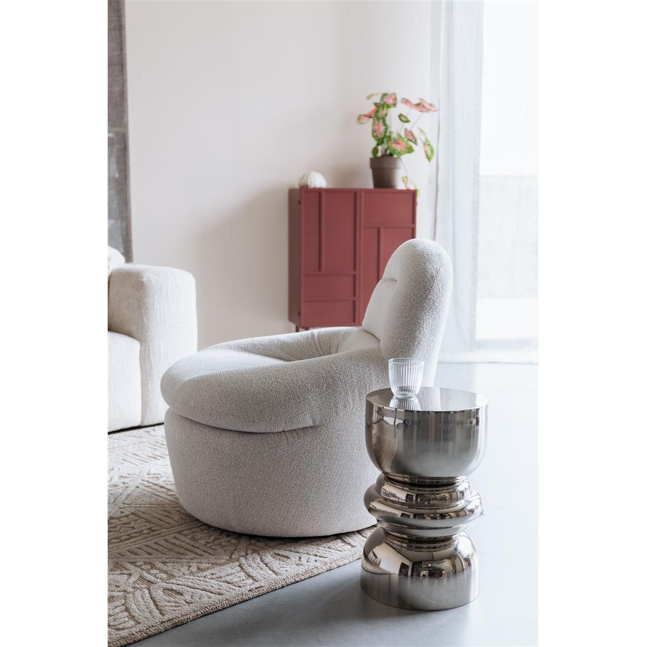 Sidetable kinga silver