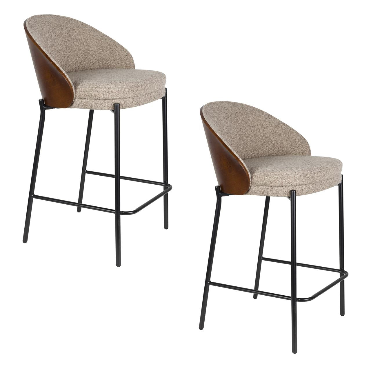 Counter chair rodin beige