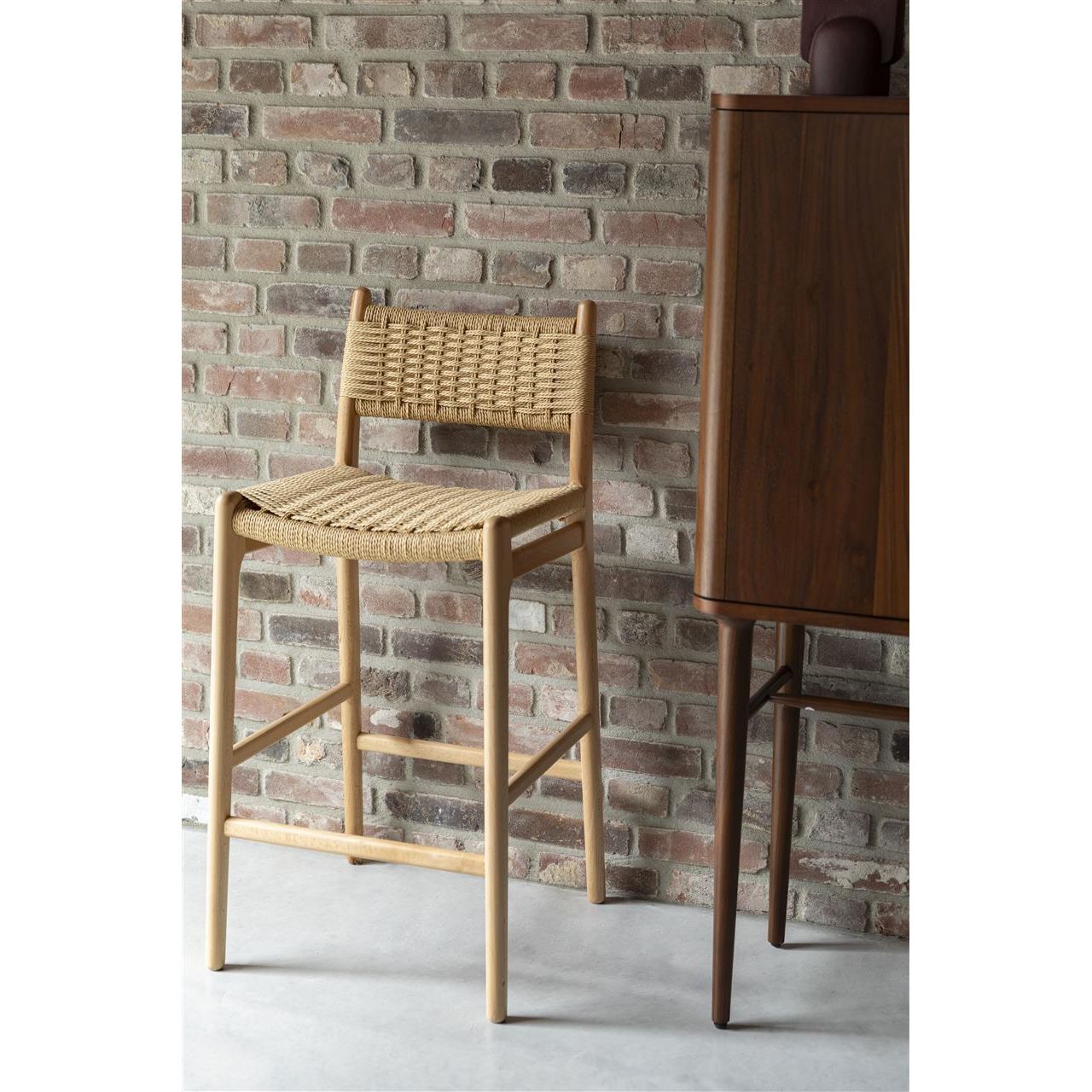 Barkruk cecile natural