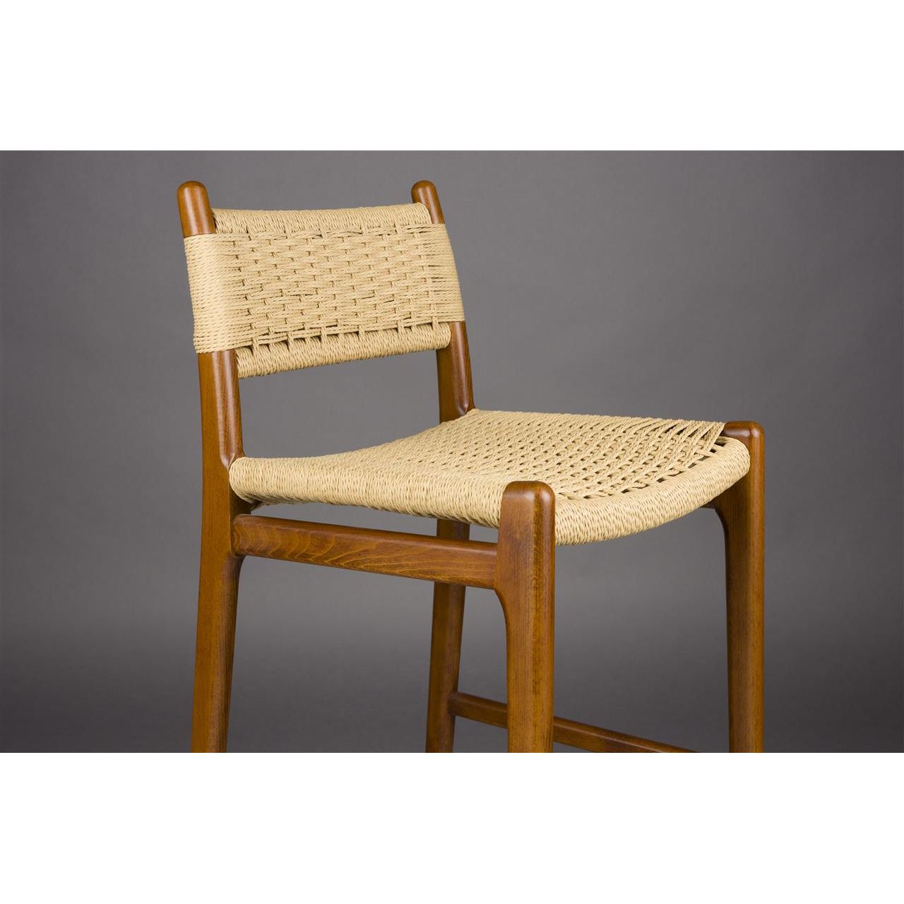 Barkruk cecile walnut