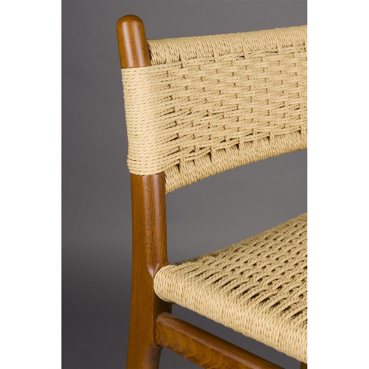 Barkruk cecile walnut