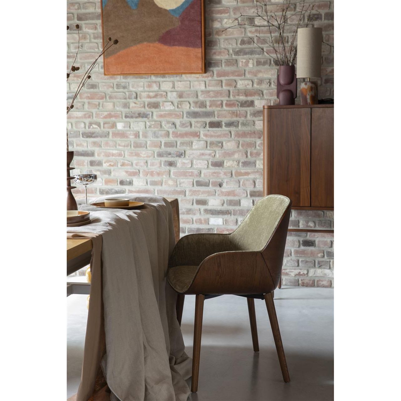 Armchair taylor green