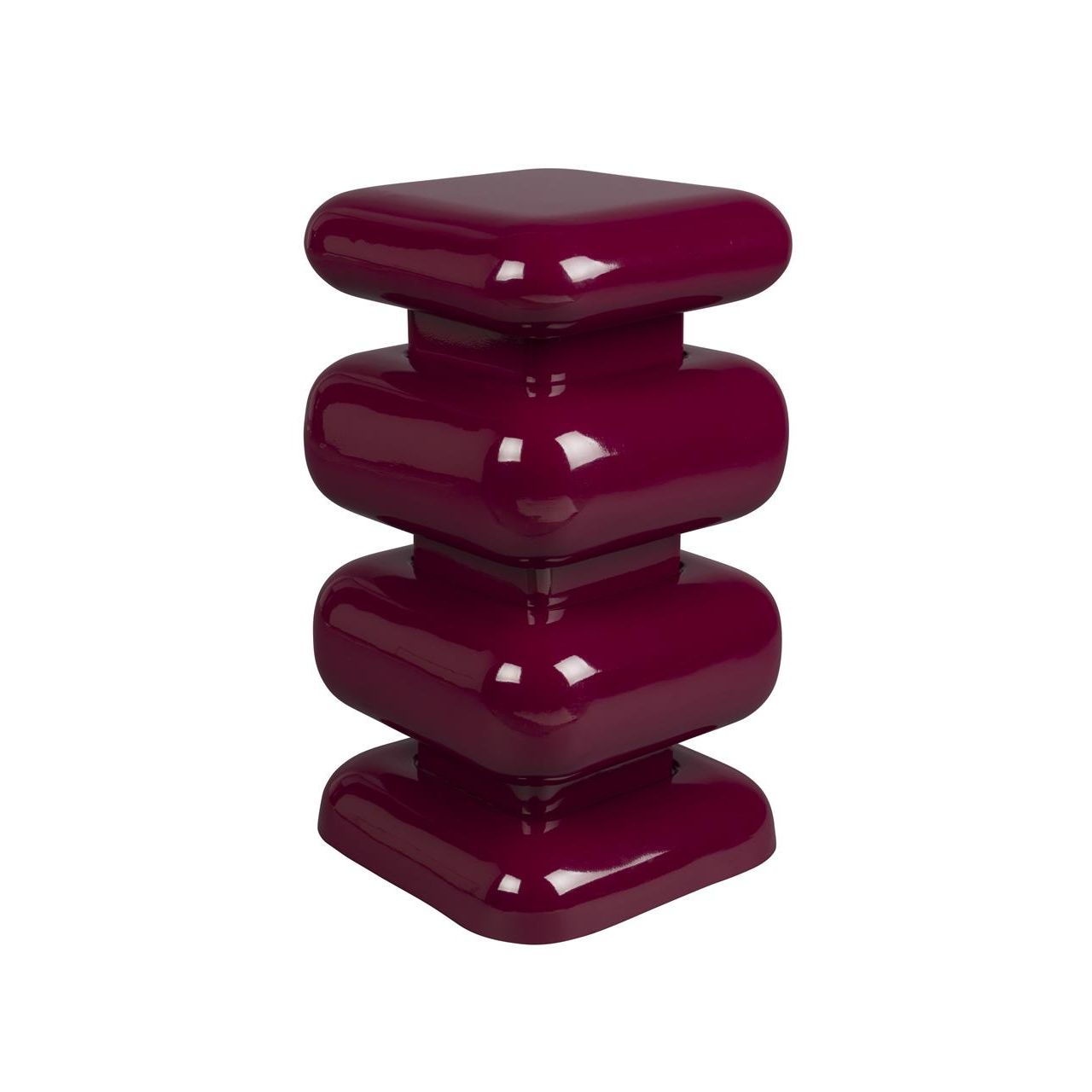 Poef stubby bordeaux