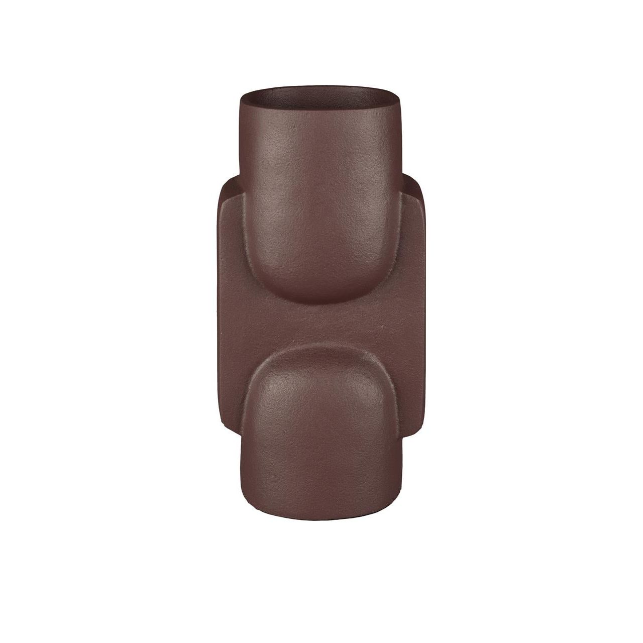 Vase santos bordeaux