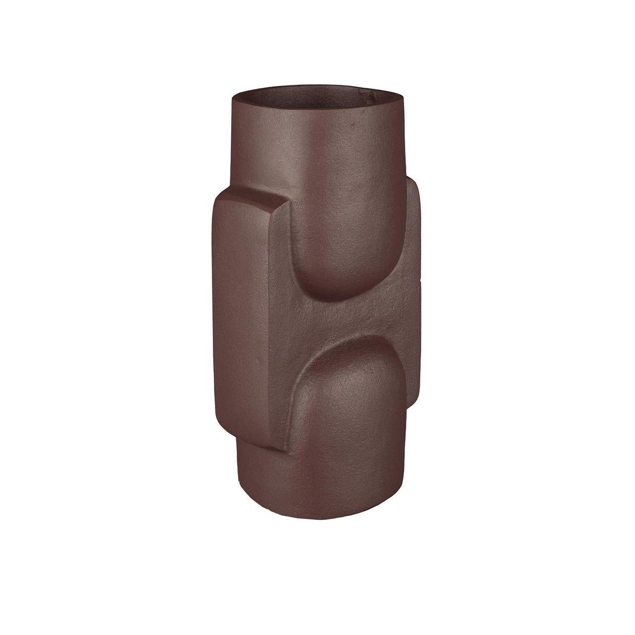 Vase santos bordeaux