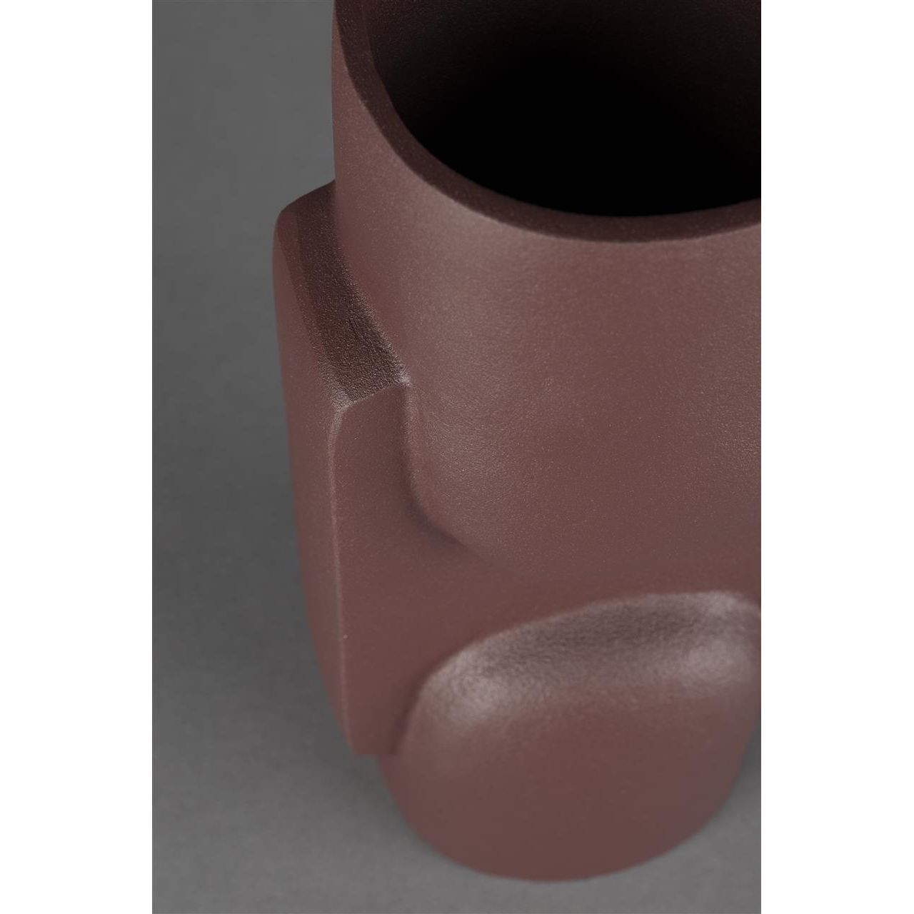 Vase santos bordeaux