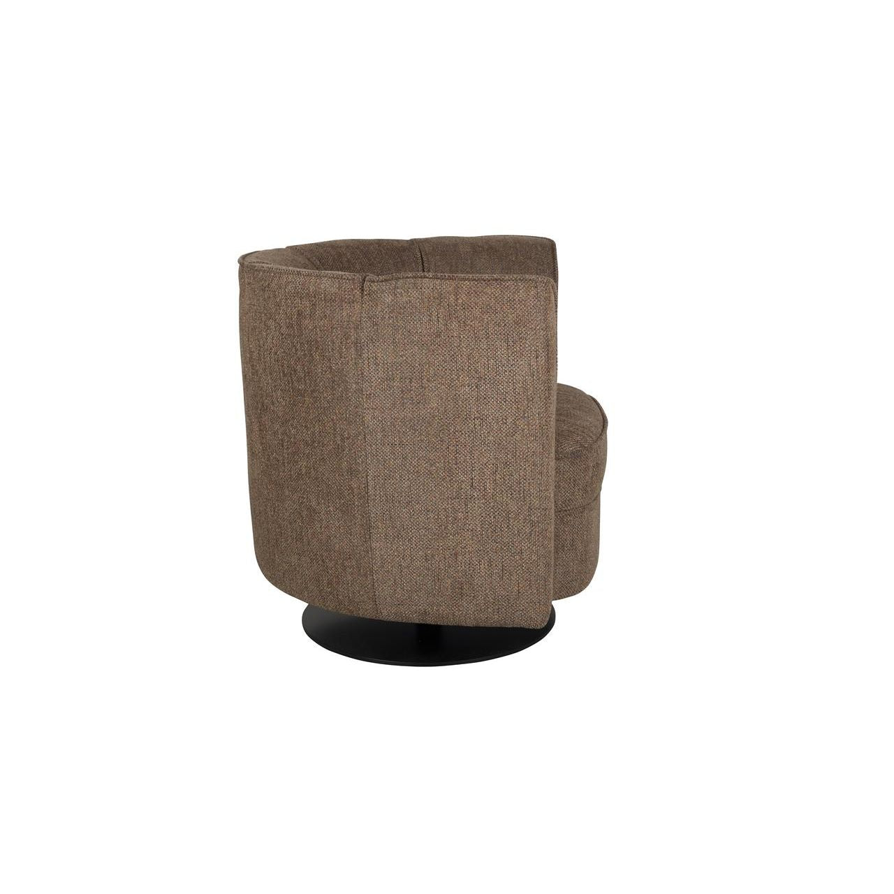 Fauteuil flower brown