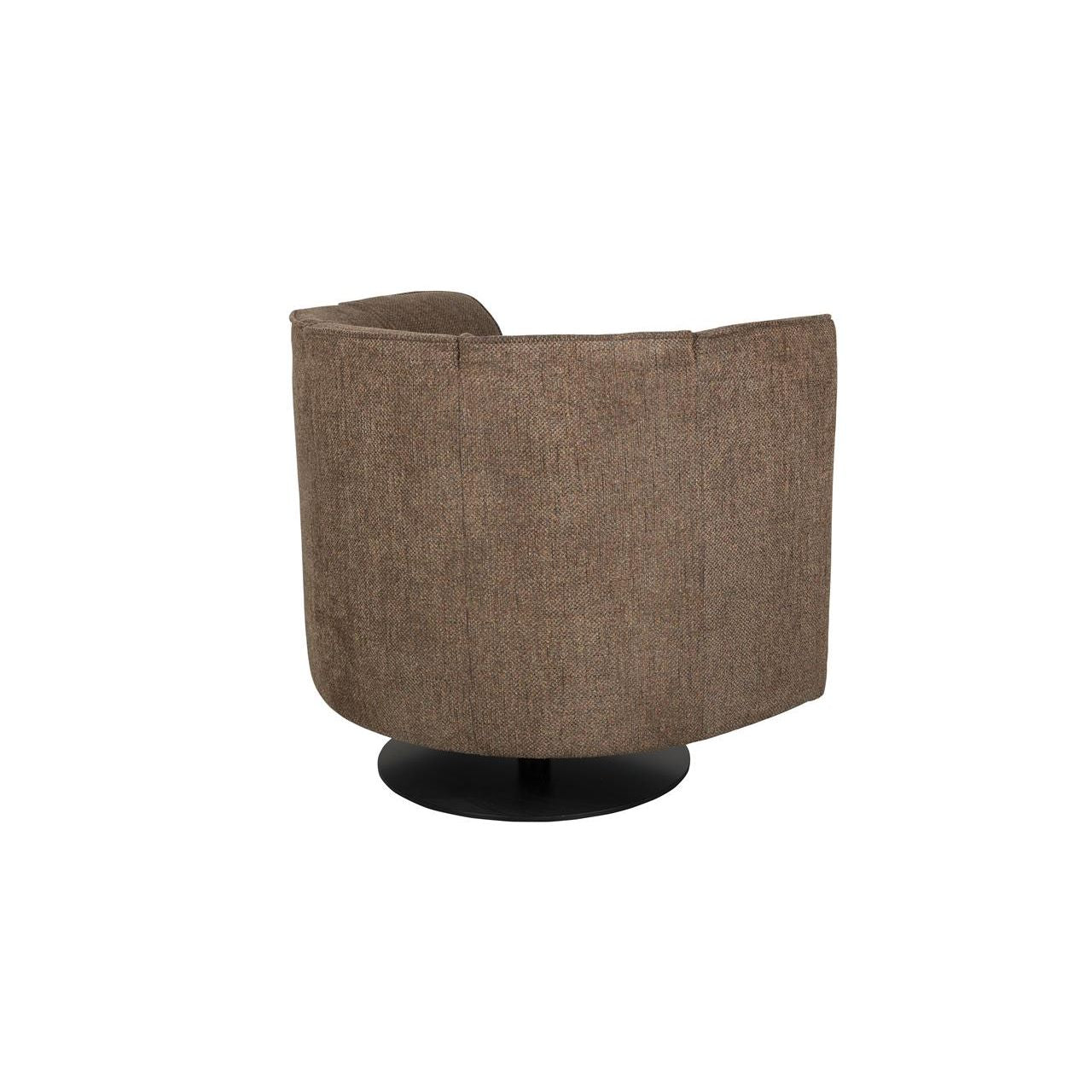 Fauteuil flower brown
