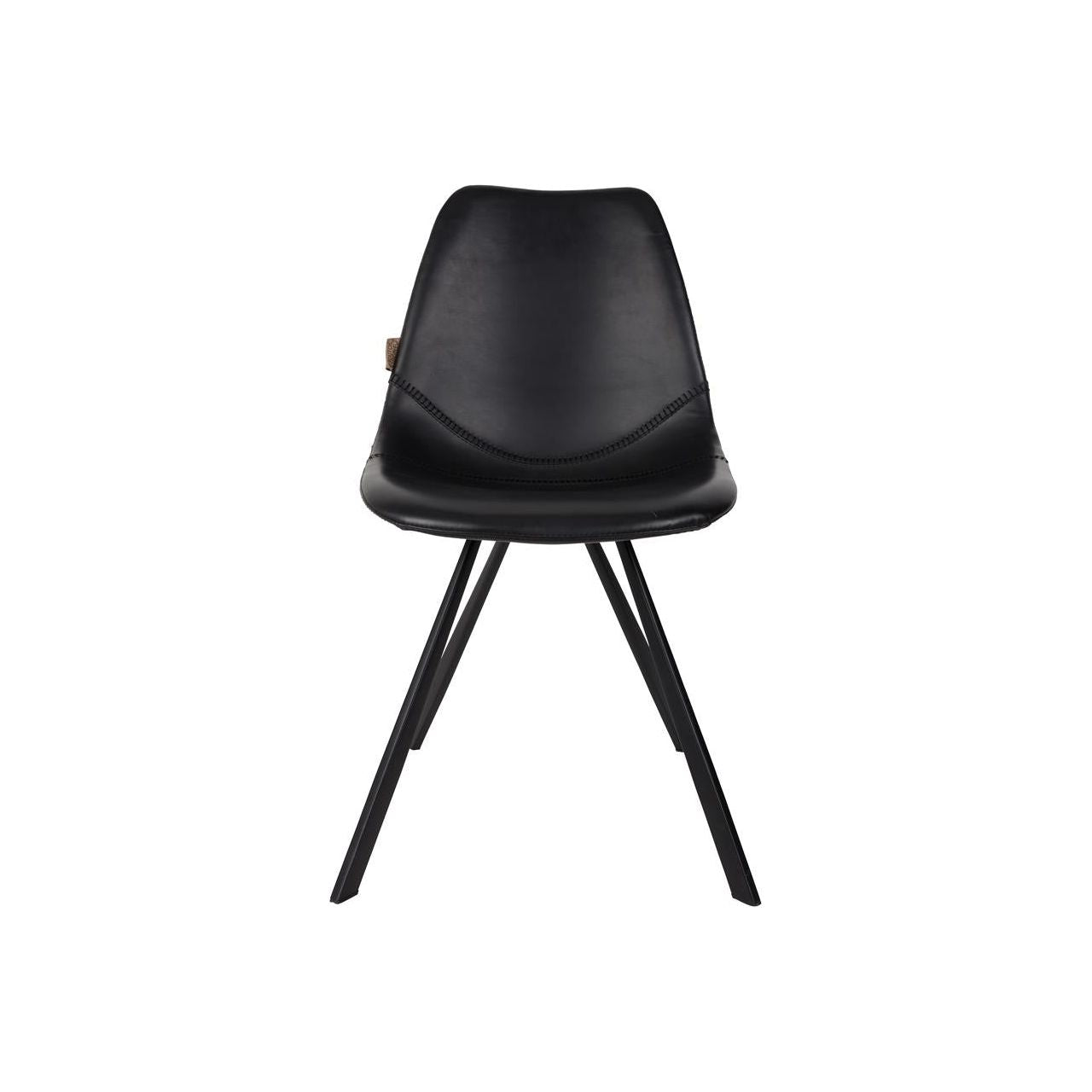 Chair franky black fr | 2 pieces