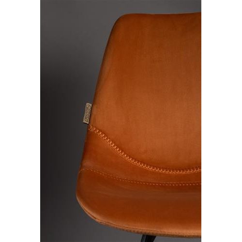 Chair franky velvet orange | 2 pieces