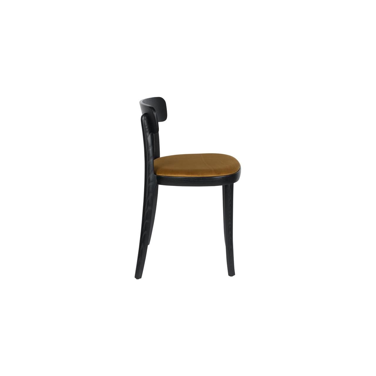 Chair brandon black/ochre