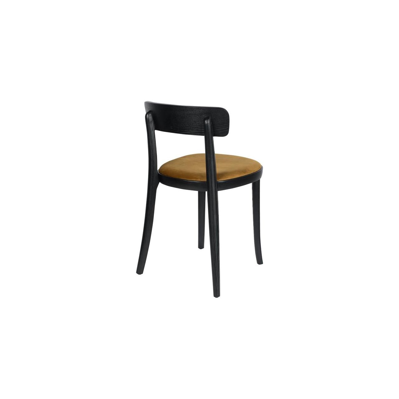 Chair brandon black/ochre