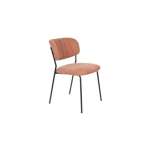 Chair jolien black/pink fr | 2 pieces