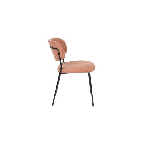 Chair jolien black/pink fr