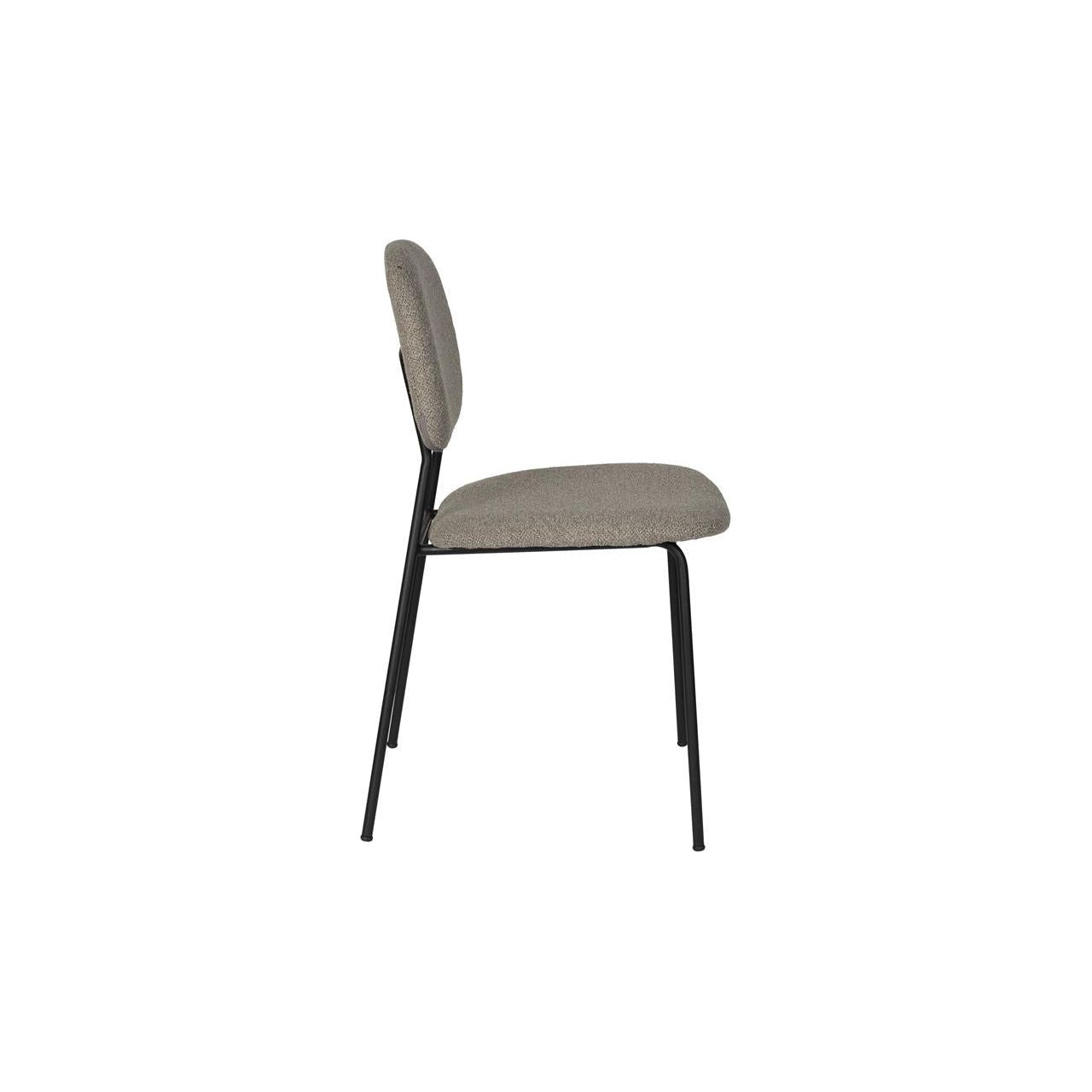 Chair rose warm beige | 2 pieces