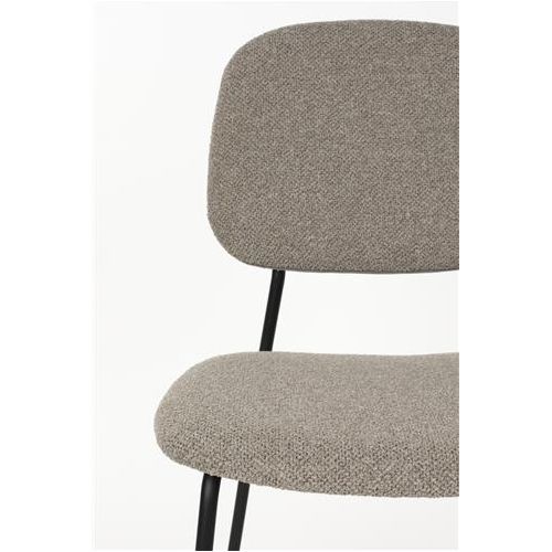 Chair rose warm beige | 2 pieces