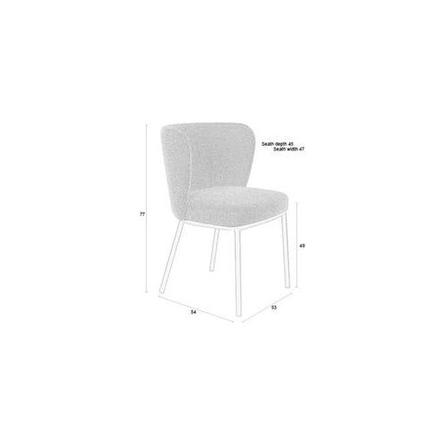 Chair guus beige | 2 pieces