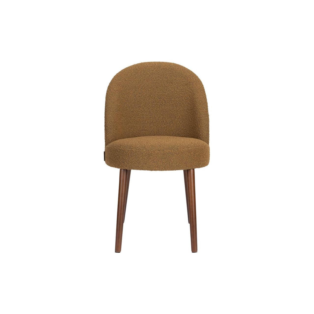 Chair barbara boucle ochre