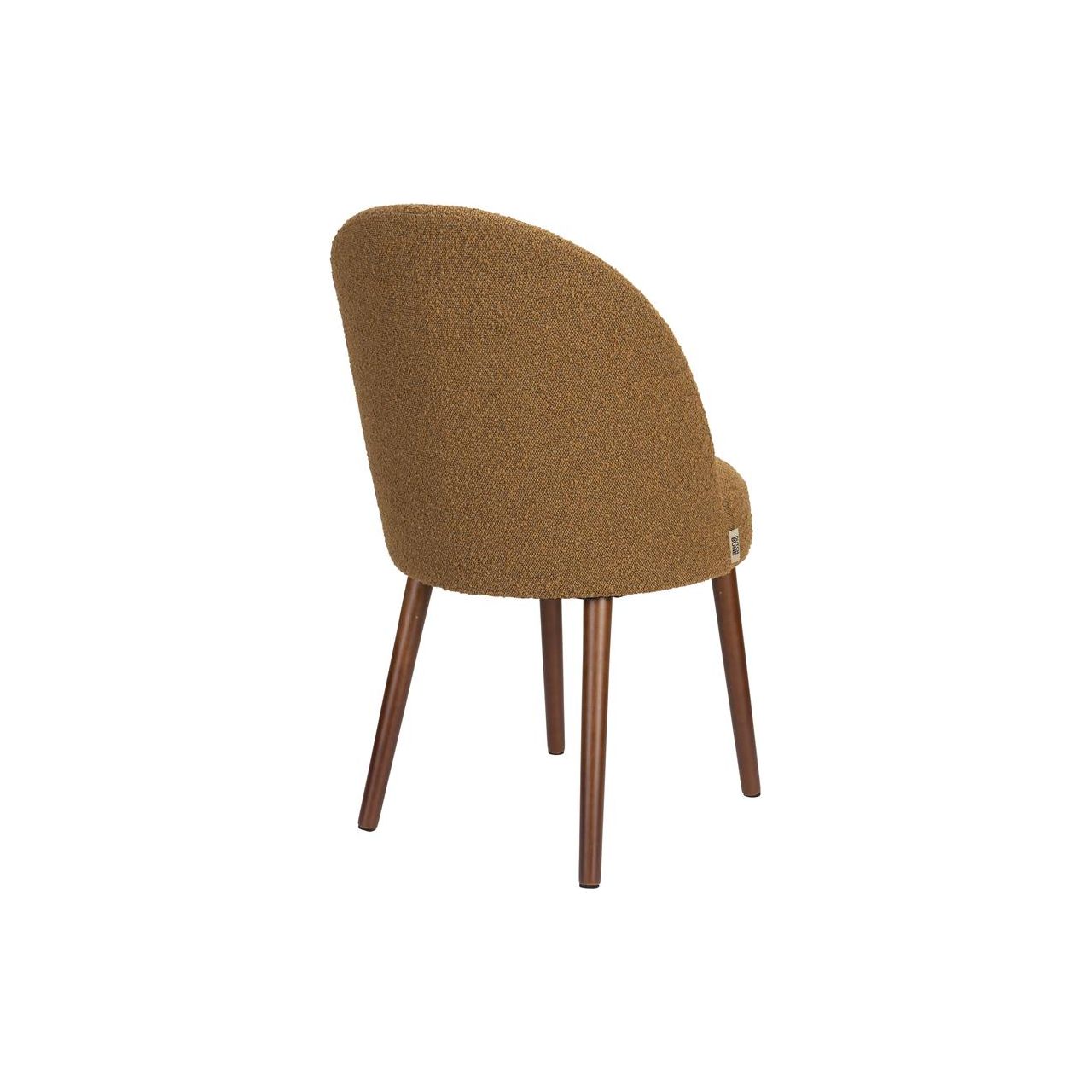 Chair barbara boucle ochre