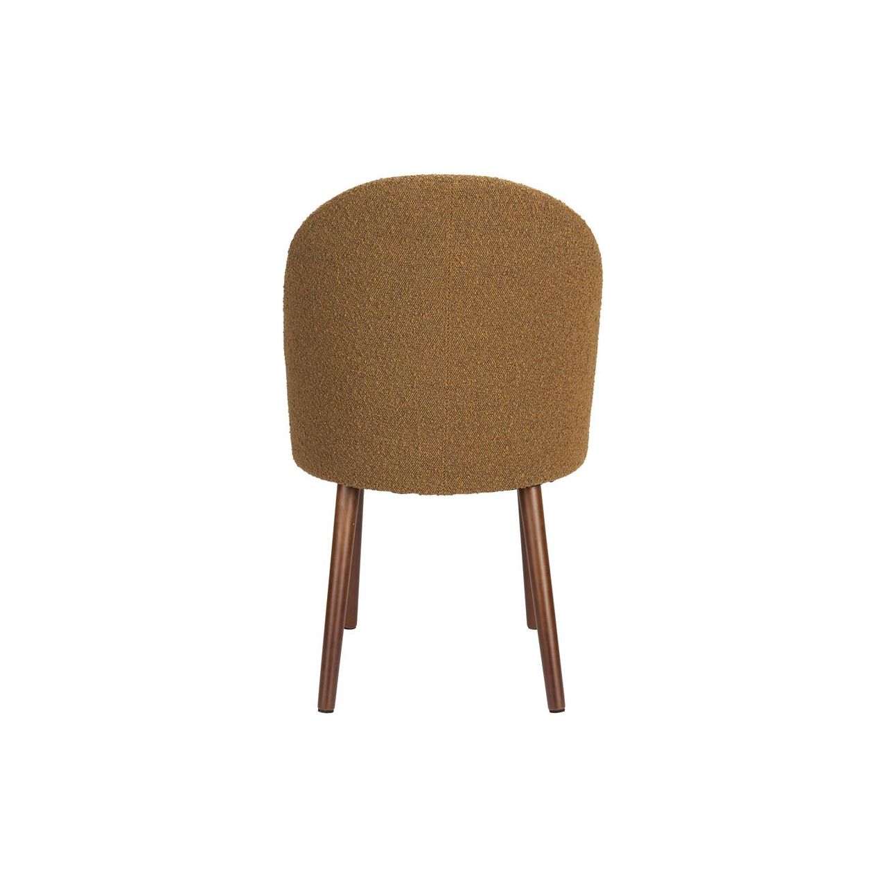 Chair barbara boucle ochre