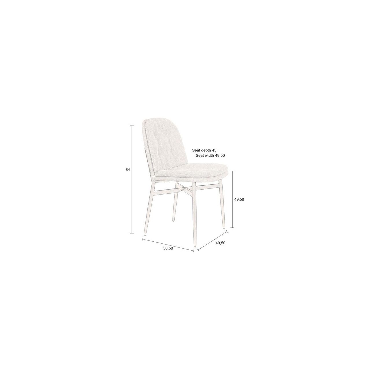 Chair jade beige