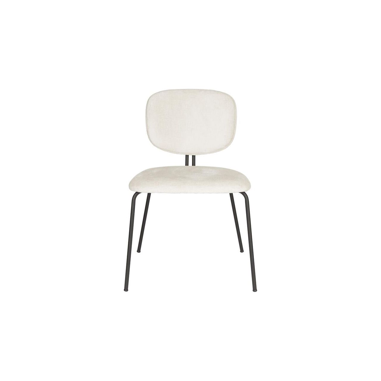 Chair bouton off-white