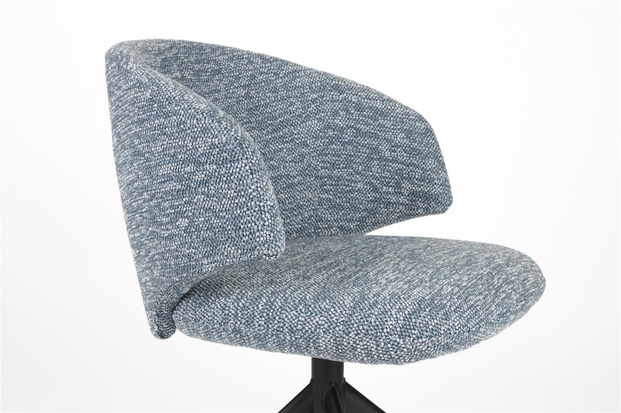 Chair balado swivel blue