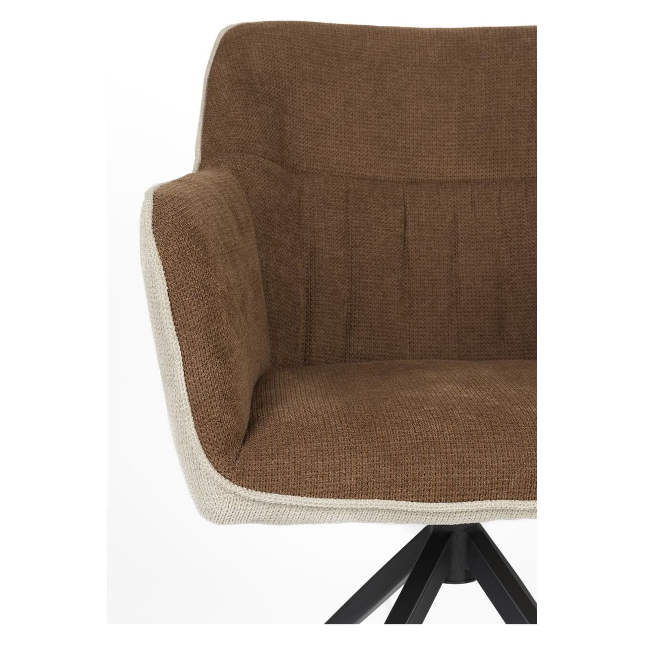 Armchair daley beige/brown