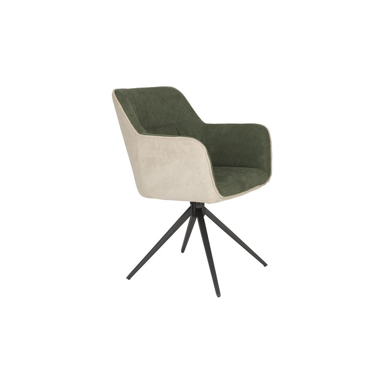 Armchair daley beige/green