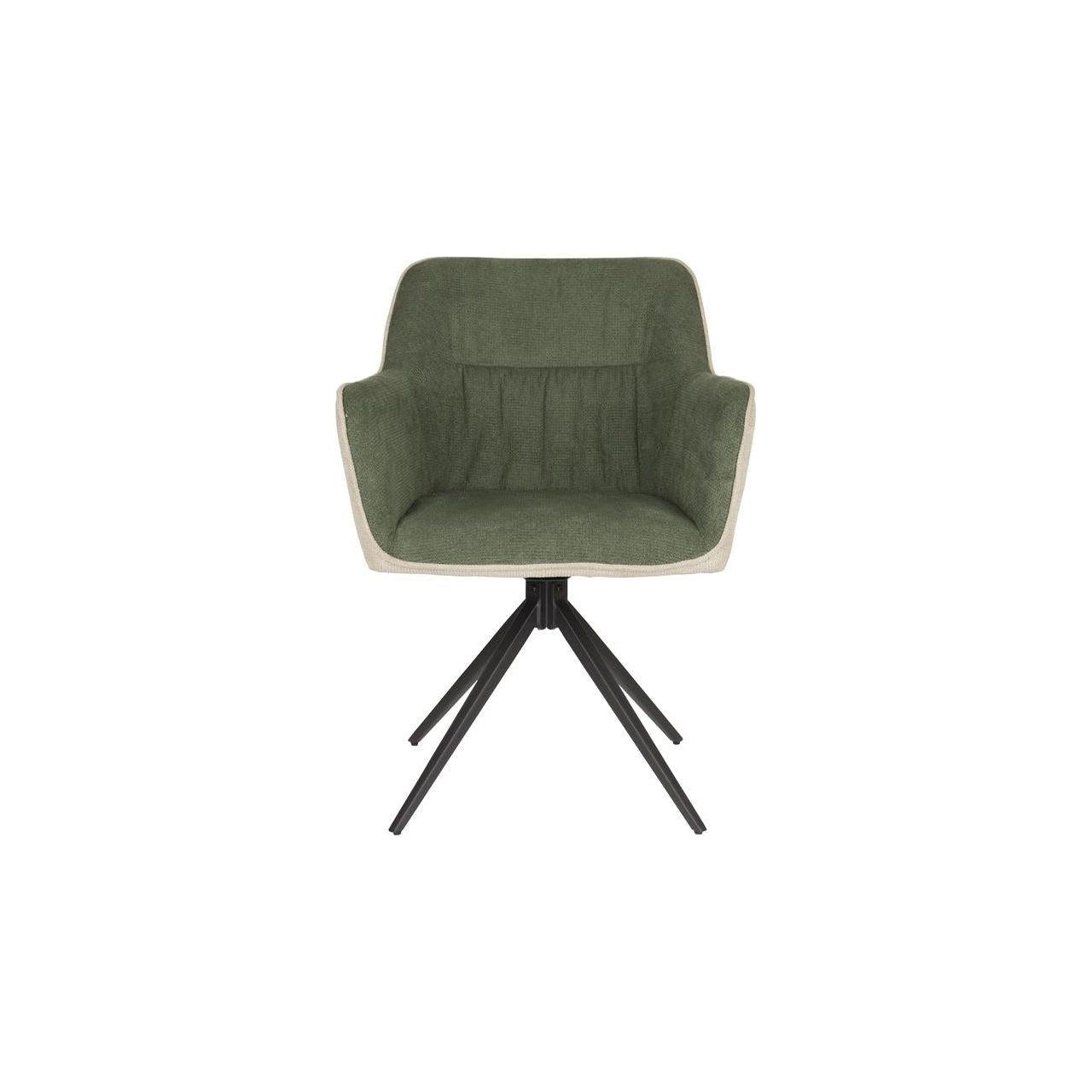 Armchair daley beige/green