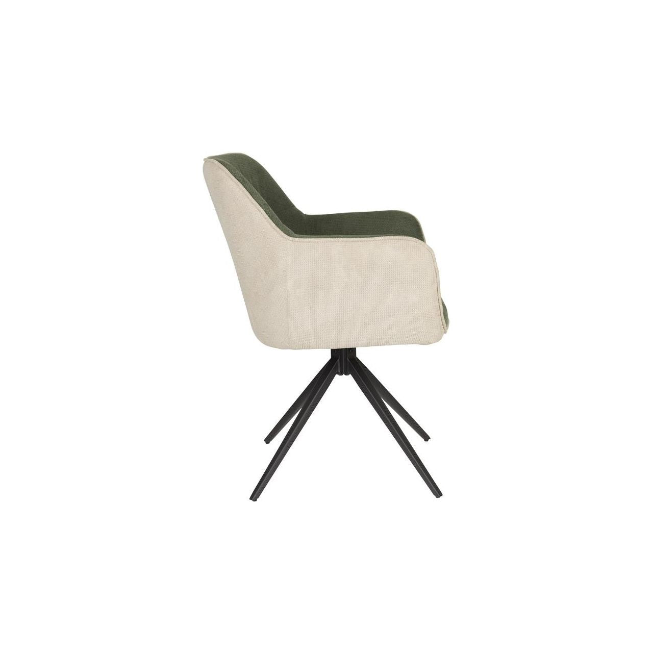 Armchair daley beige/green