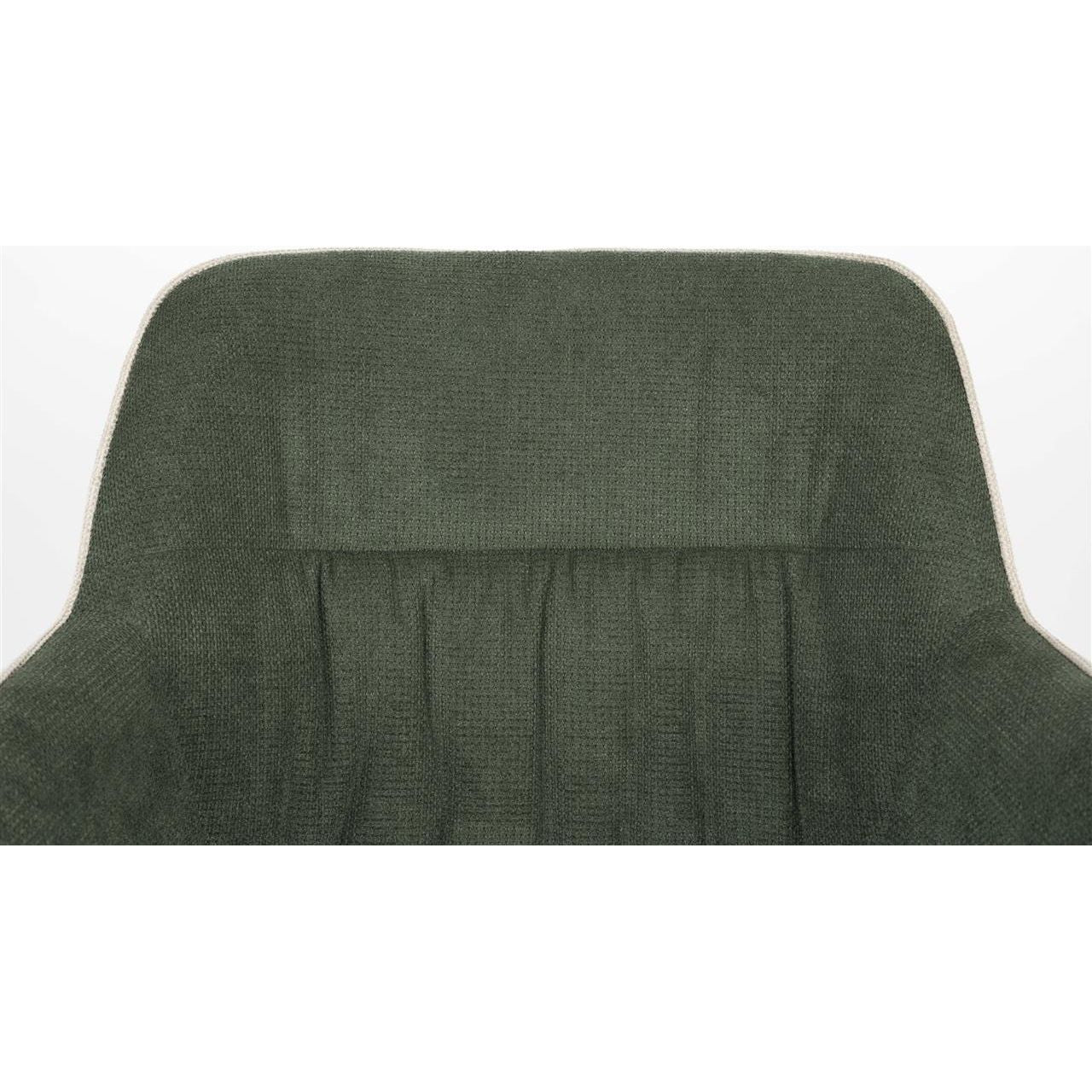 Armchair daley beige/green