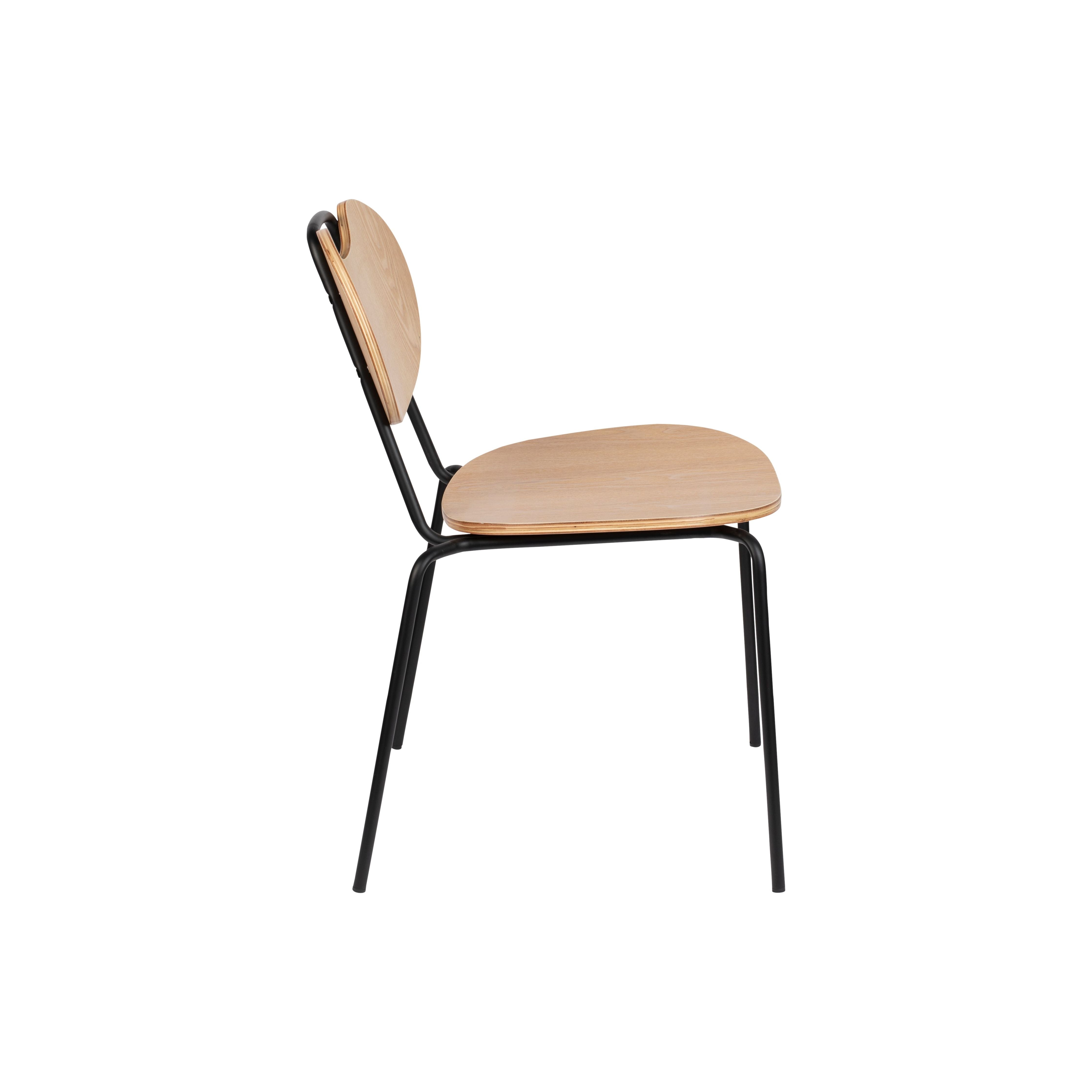 Chair aspen wood natural | 2 pieces