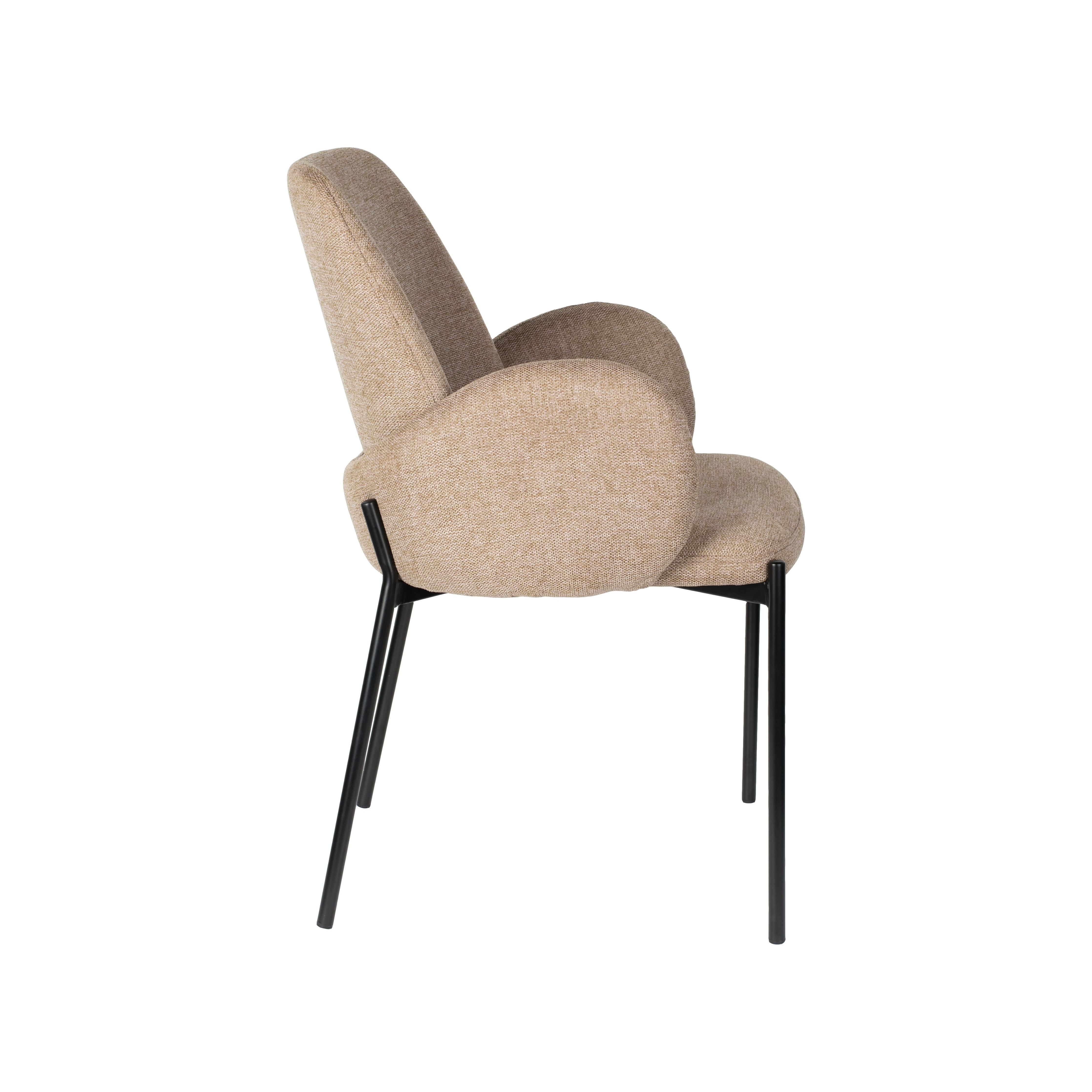 Chair tjarda brown | 2 pieces