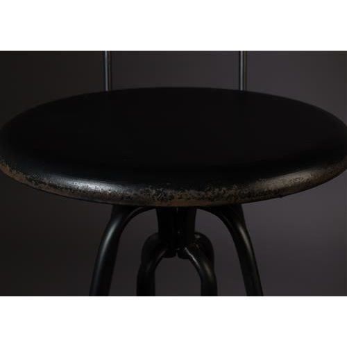 Bar stool ovid black