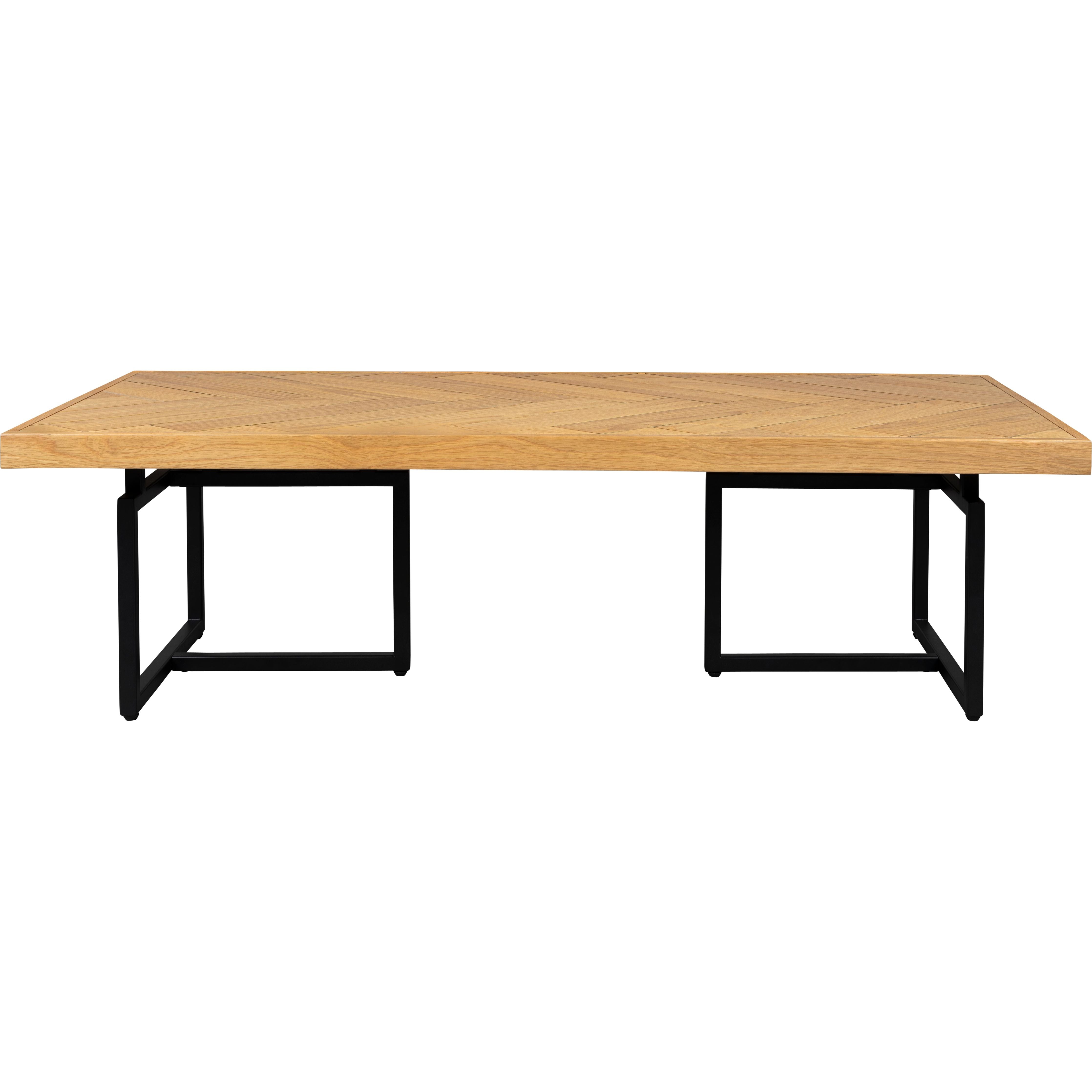 Coffee table class oak