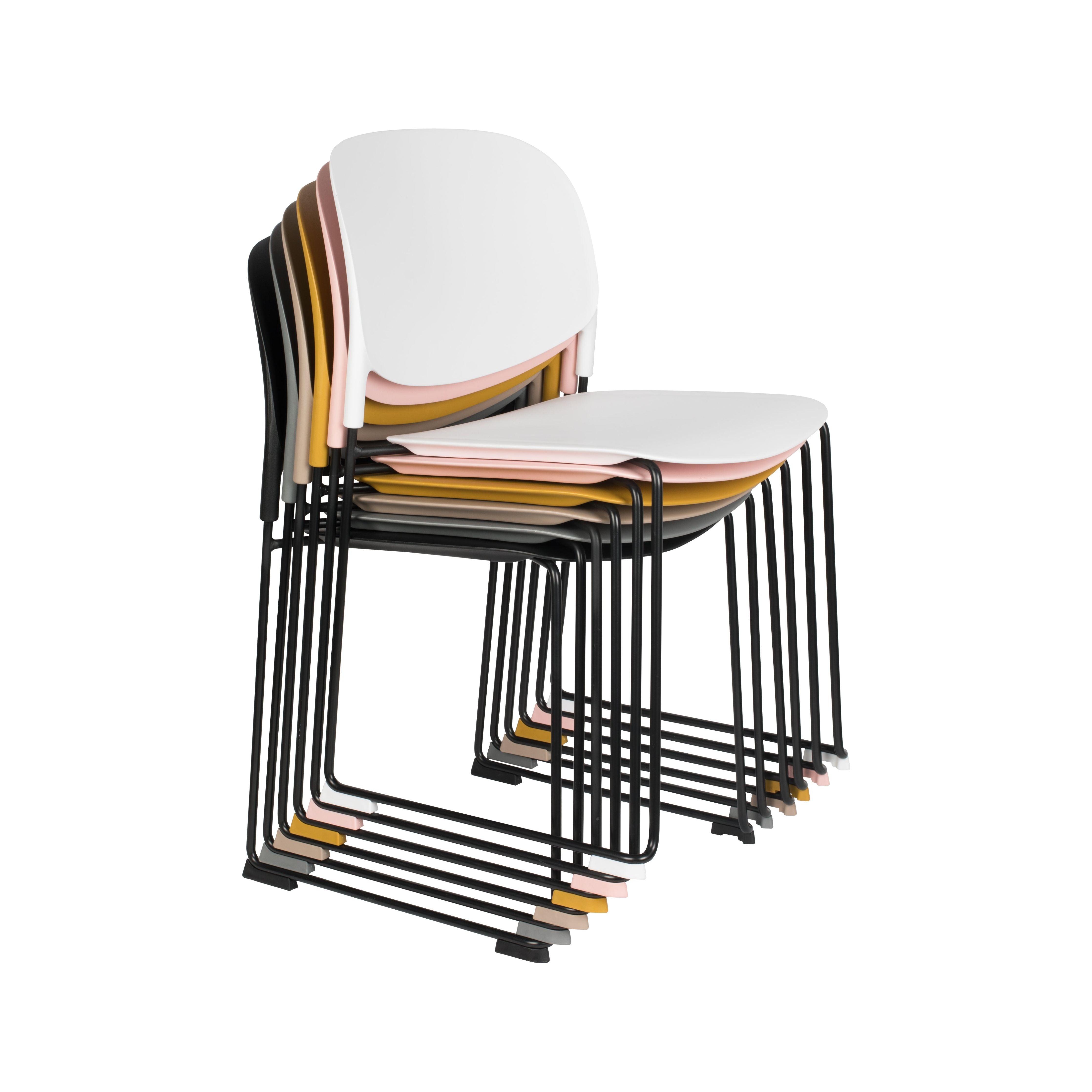 Chair stacks ocher | 4 pieces