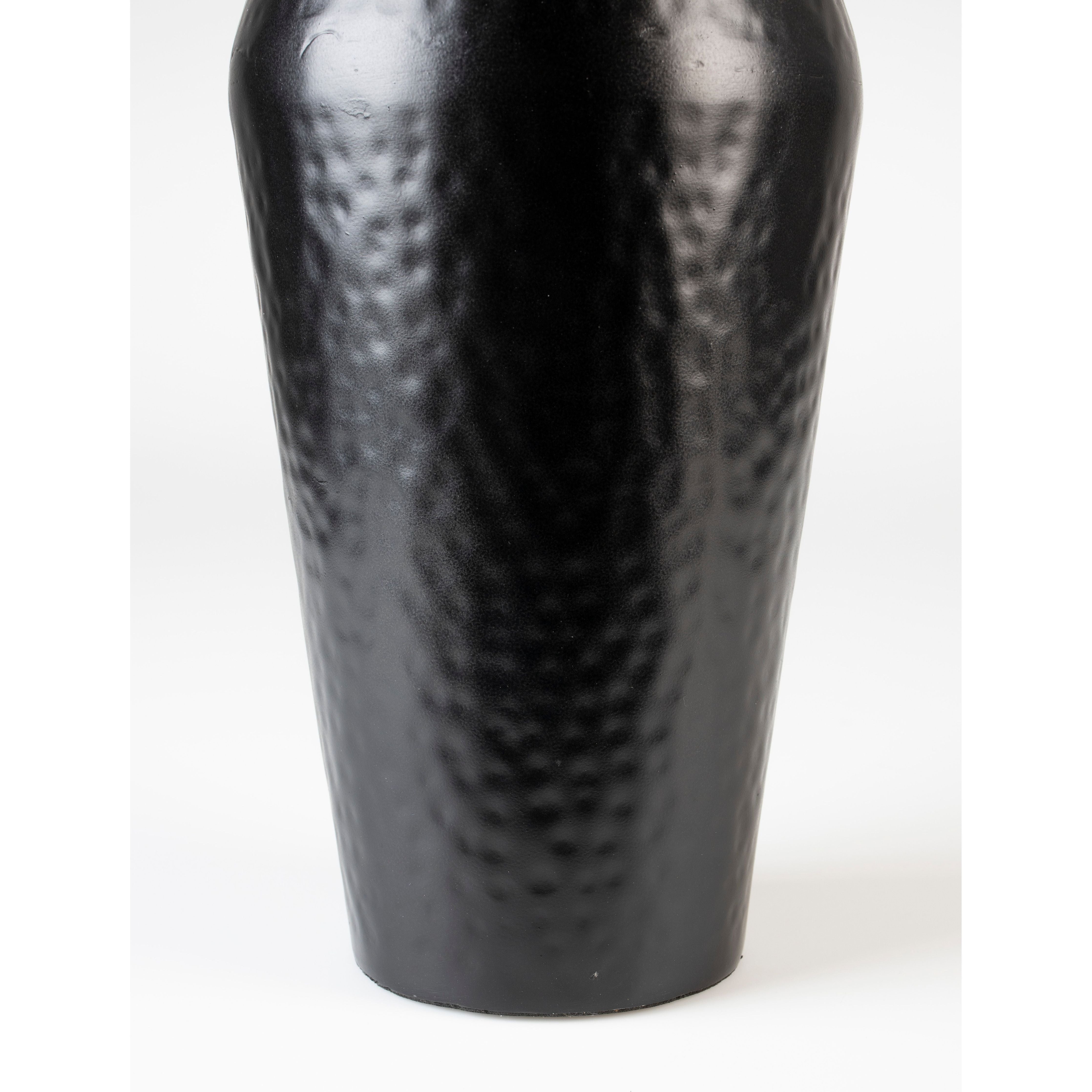 Vase dunja antique black s