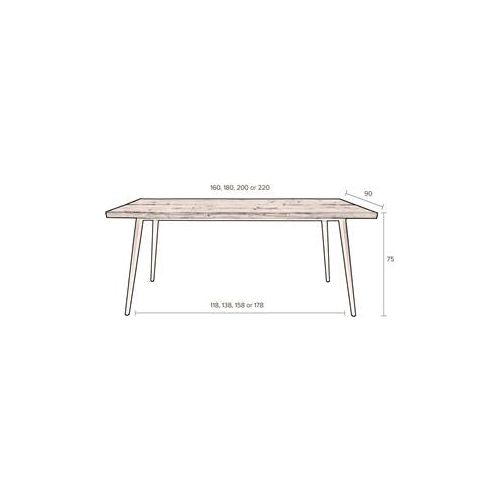 Table alagon 200x90