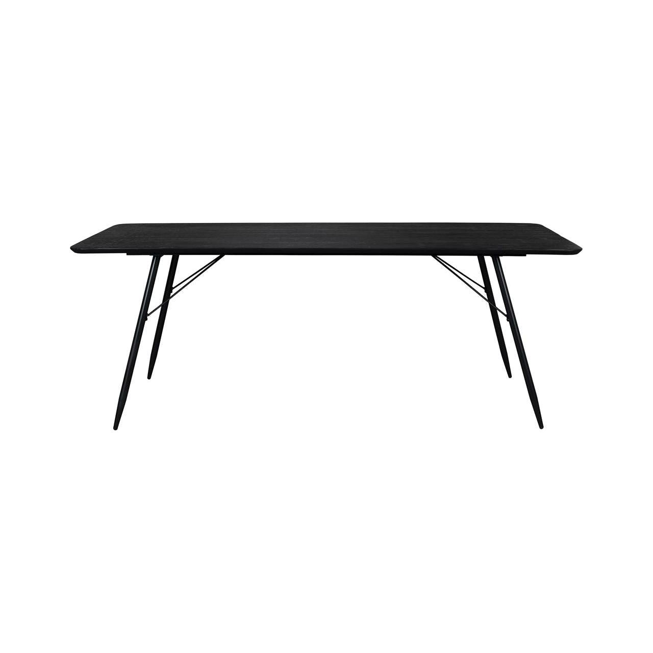 Table roger 180x90 black