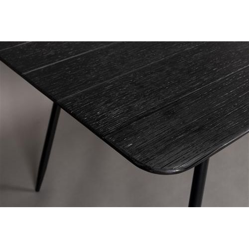 Table roger 180x90 black