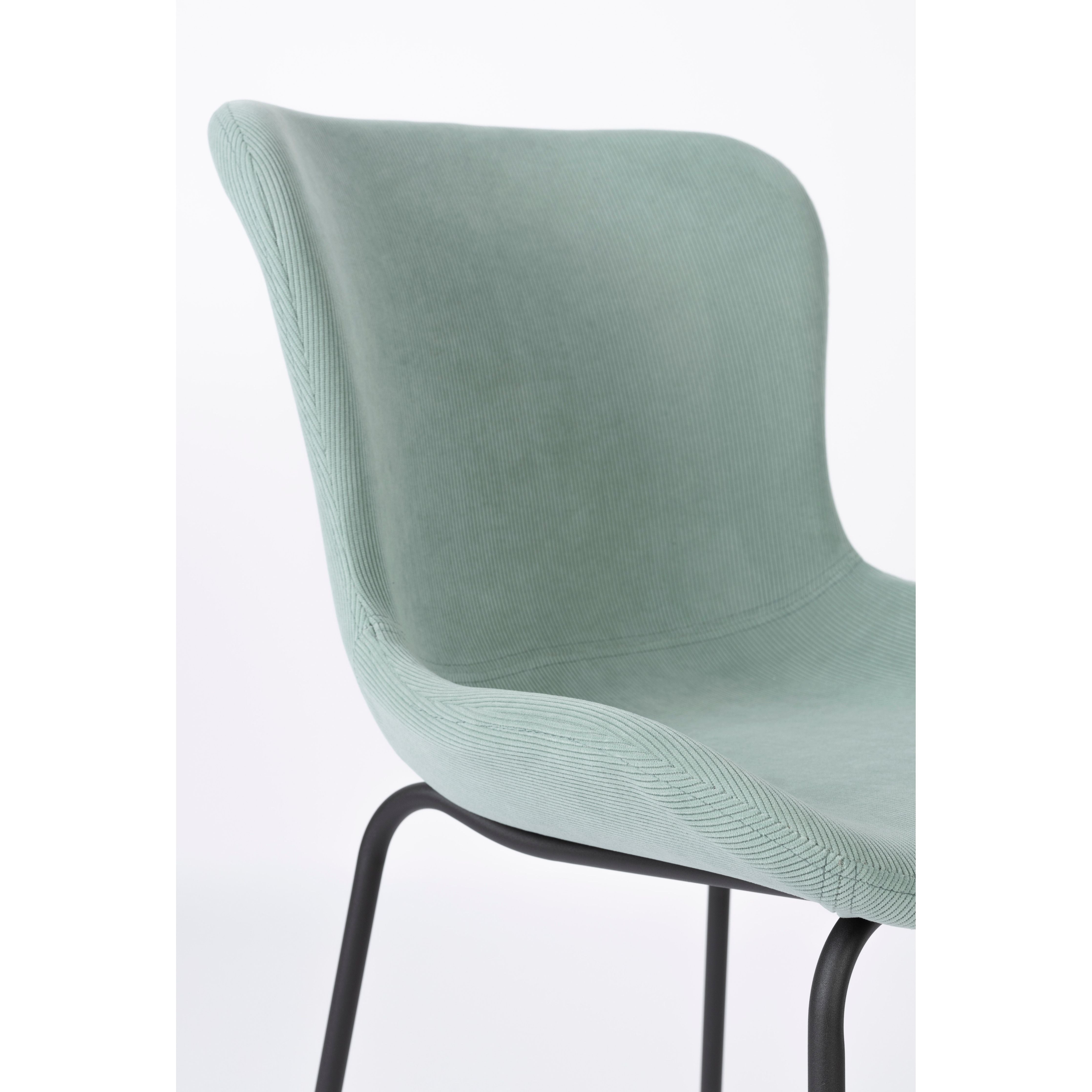 Chair junzo rib light green
