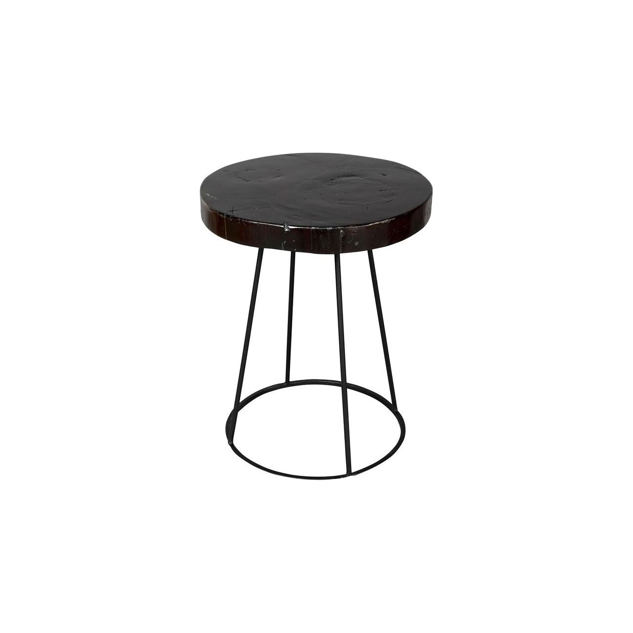 Side table kraton chocolate black s