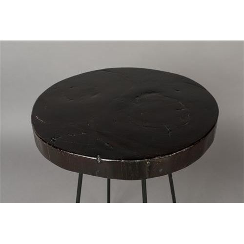 Side table kraton chocolate black s