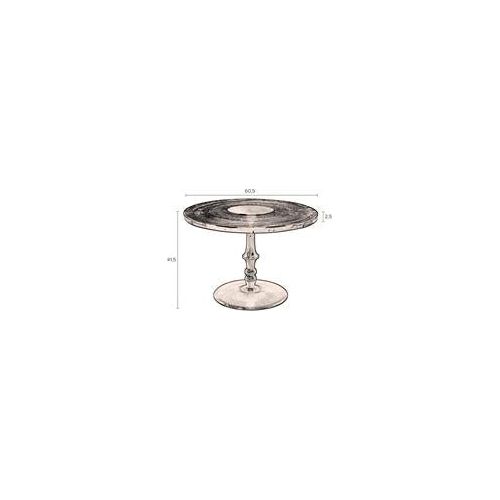 Coffee table sue brass