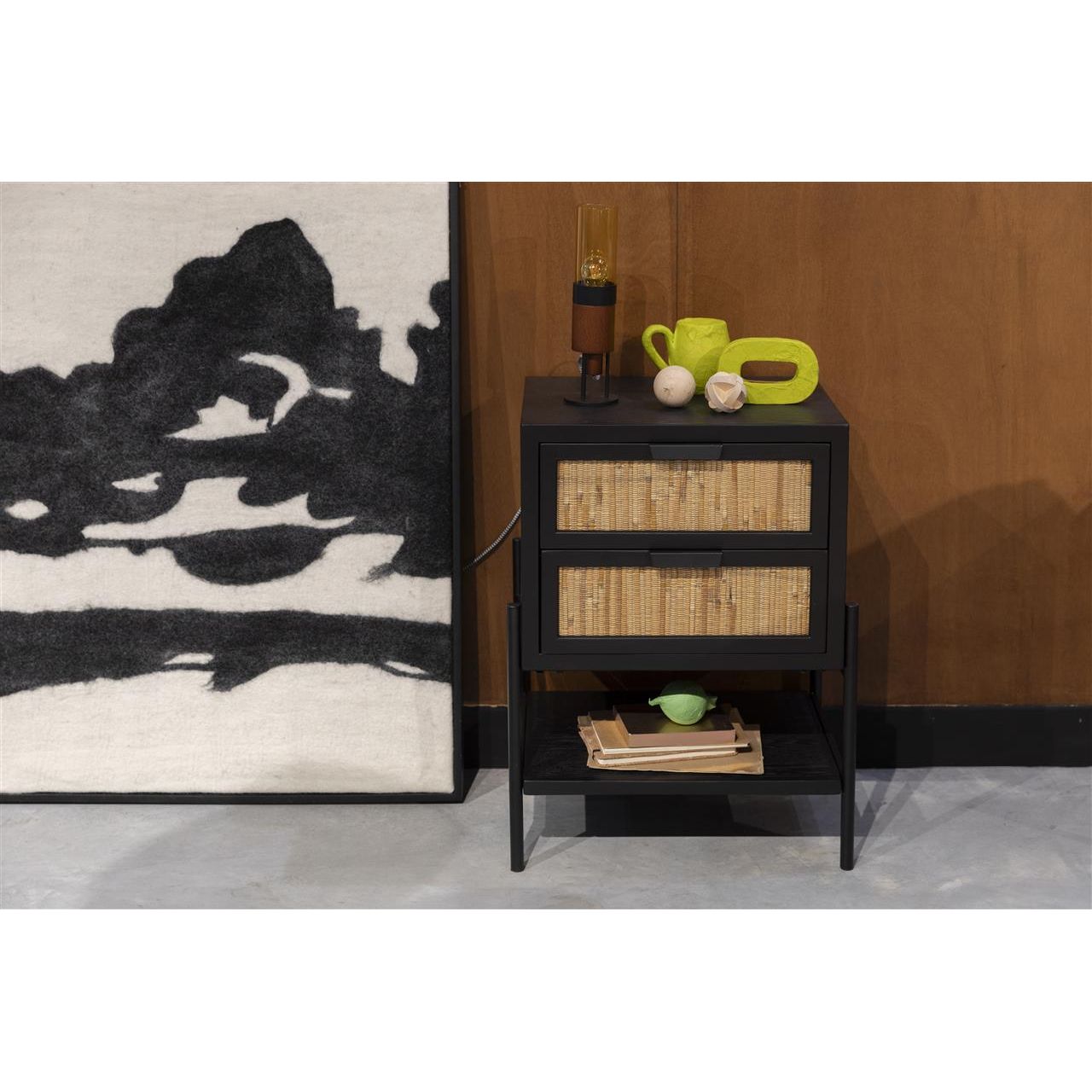 Sidetable / bedstand yasu black