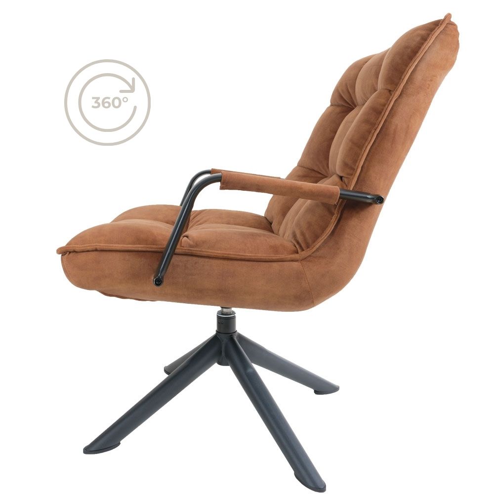 Fauteuil Dorus arm adore velvet