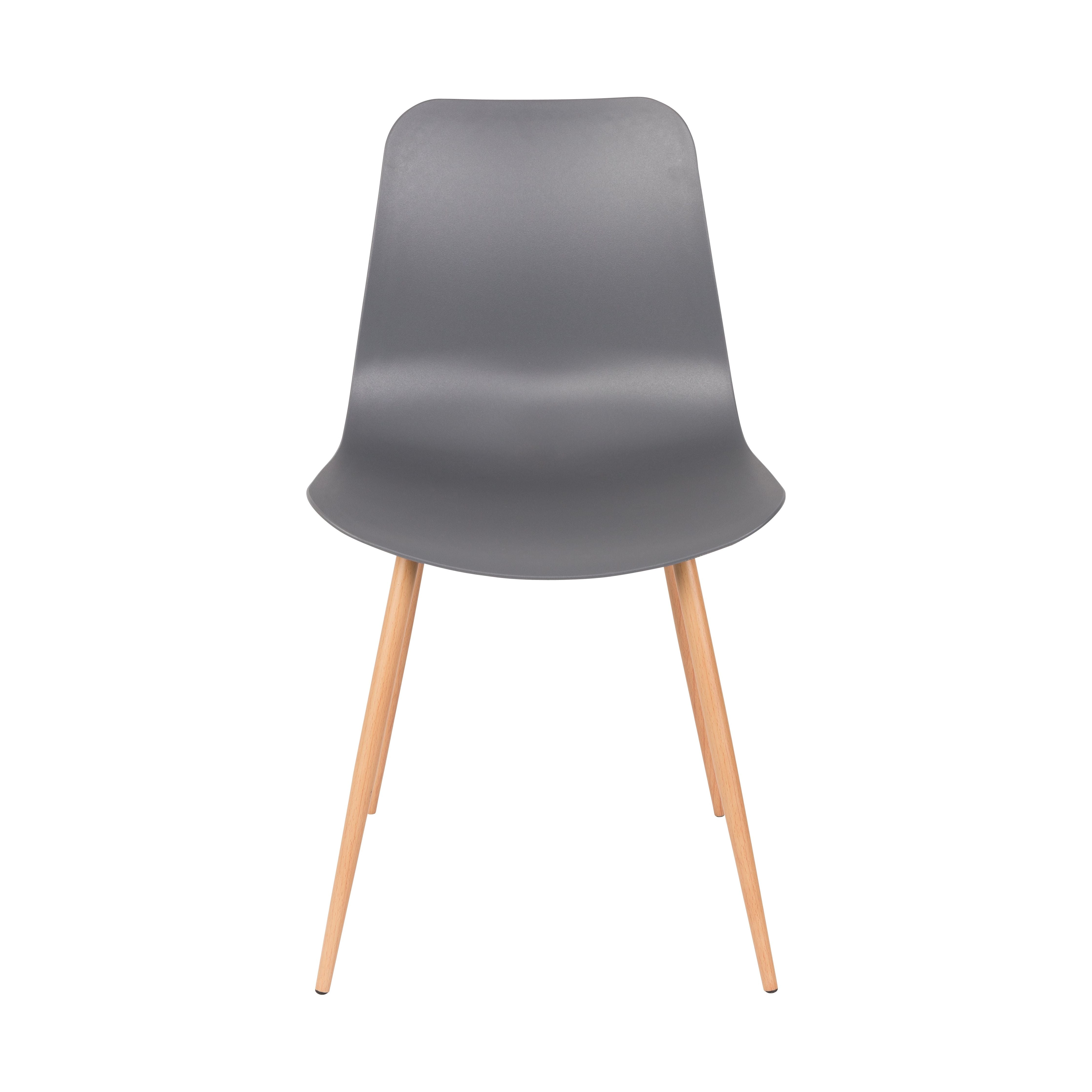 Chair leon gray | 2 pieces