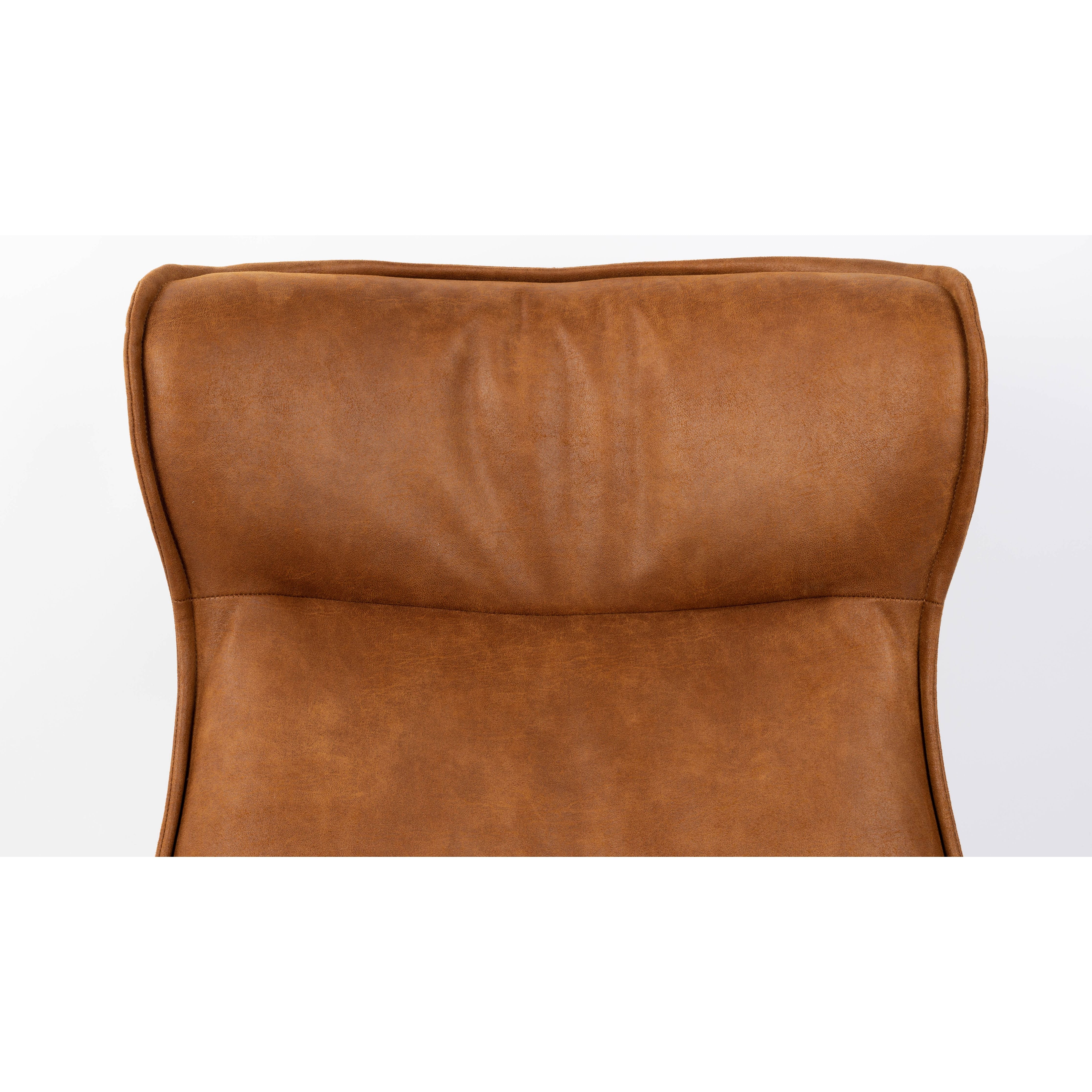 Fauteuil john cognac